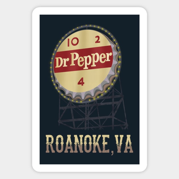 Dr. Pepper Sticker by 752 Designs